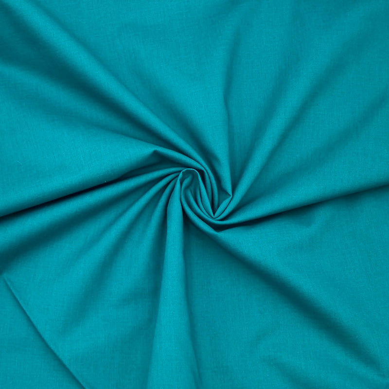 Truly Teal  | Cotton Shirting