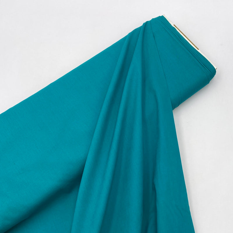 Truly Teal  | Cotton Shirting