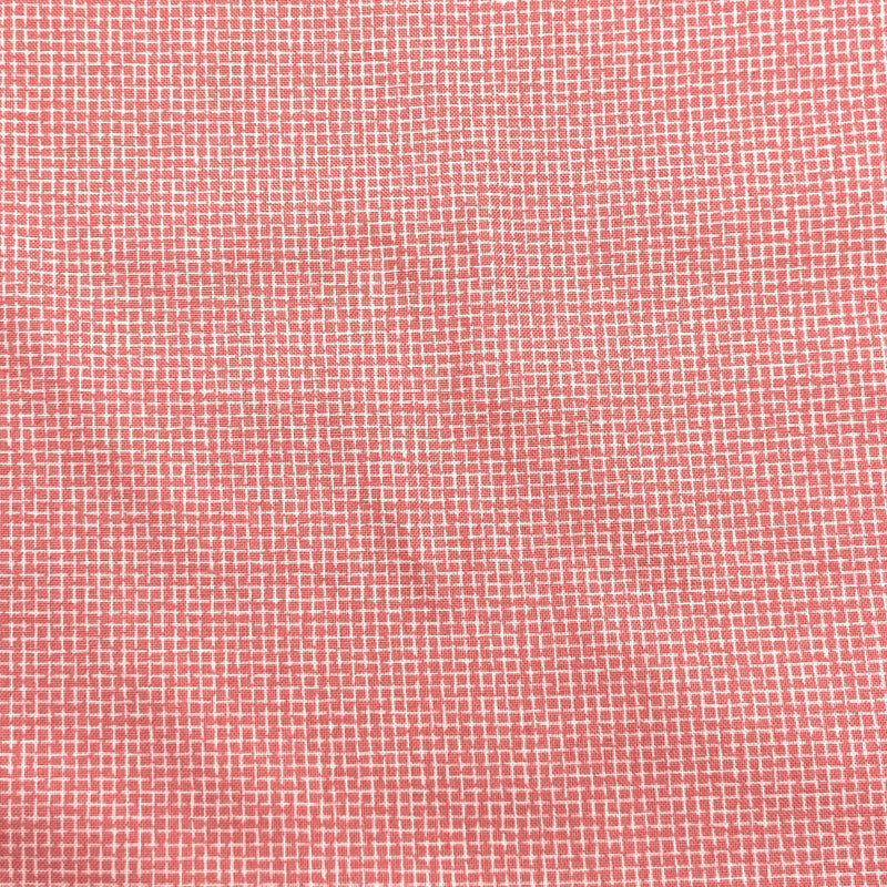 Grid Strawberry | Renew | Quilting Cotton