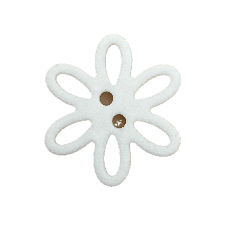 3/4" Loopy Daisy | Plastic Buttons | Choose Your Favorite