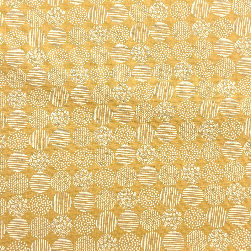 Garden Plot Yellow | Renew | Quilting Cotton