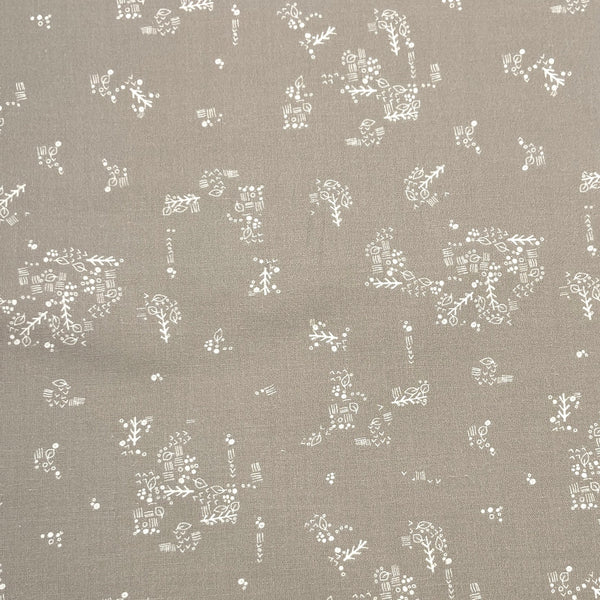 Little Doodles Gray | Jaye Bird | Quilting Cotton