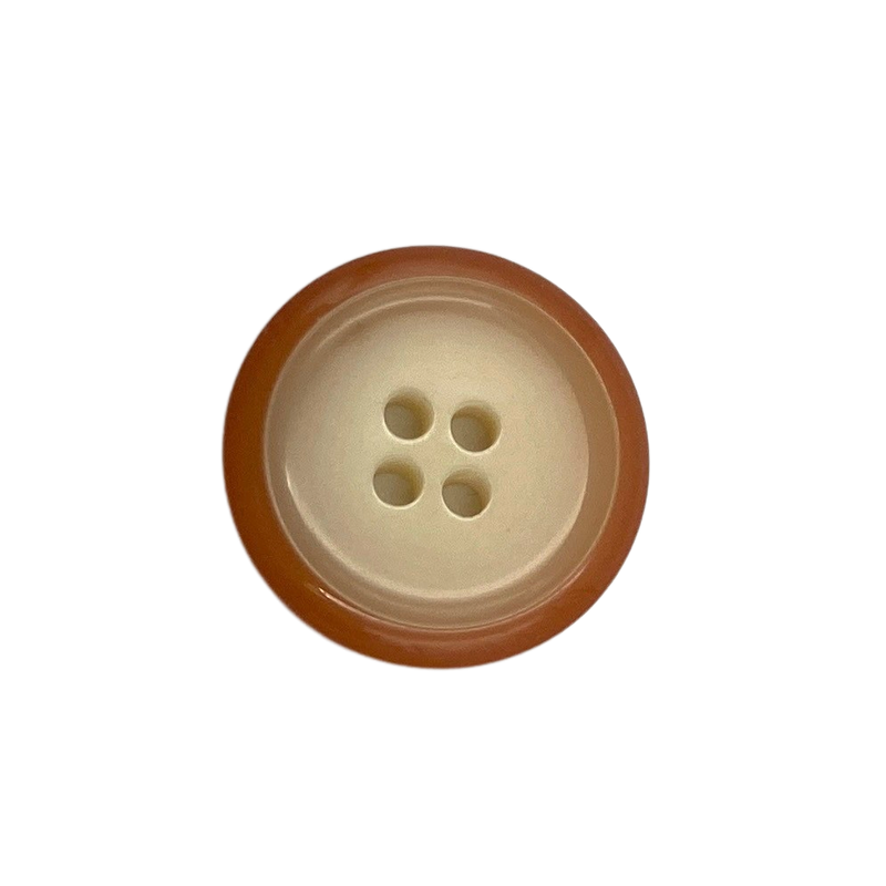 3/4" Cinnamon Cream | Plastic Buttons