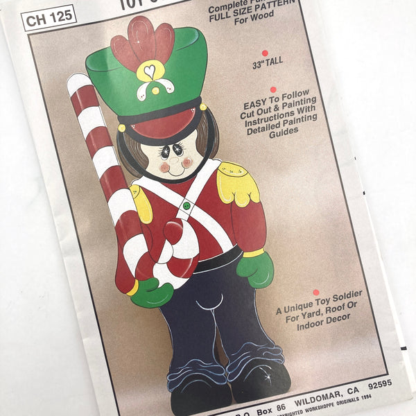 Workshoppe Originals | Toy Soldier | Wood Craft Pattern