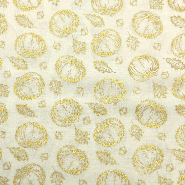 Pumpkins | Simply Gold | Quilting Cotton