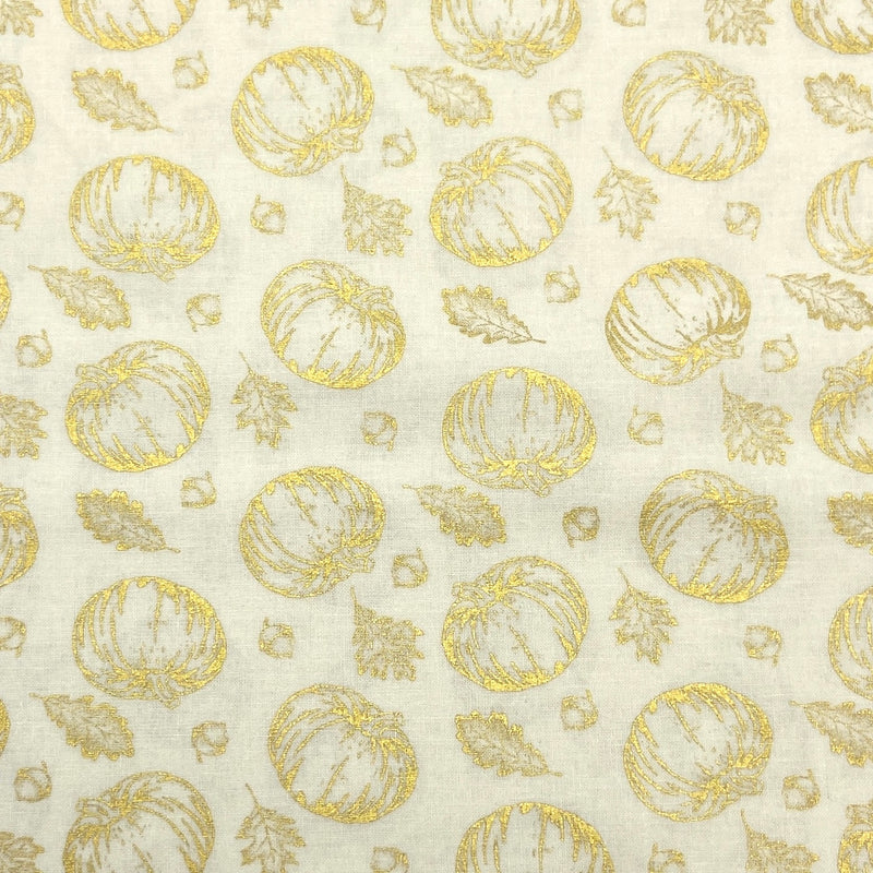 Pumpkins | Simply Gold | Quilting Cotton