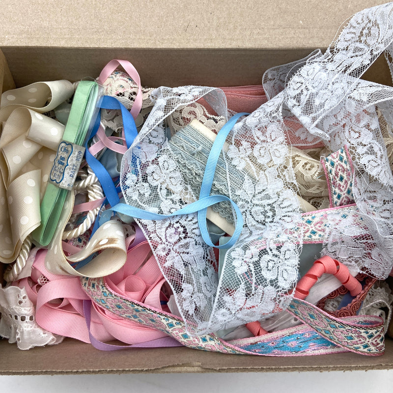 Lace and Trims Scrap Boxes | Pick Your Favorite