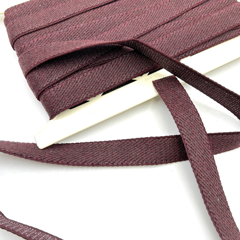 Maroon Mood | Semi-Stretch Trim