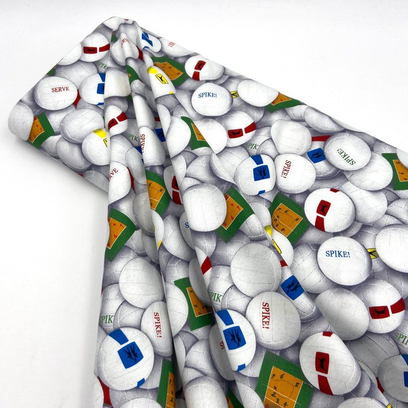 Volleyball | Sports Collection | Quilting Cotton