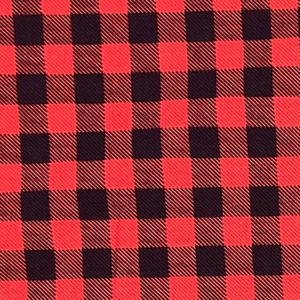 Red Buffalo Check | Season of Heart | Quilting Cotton