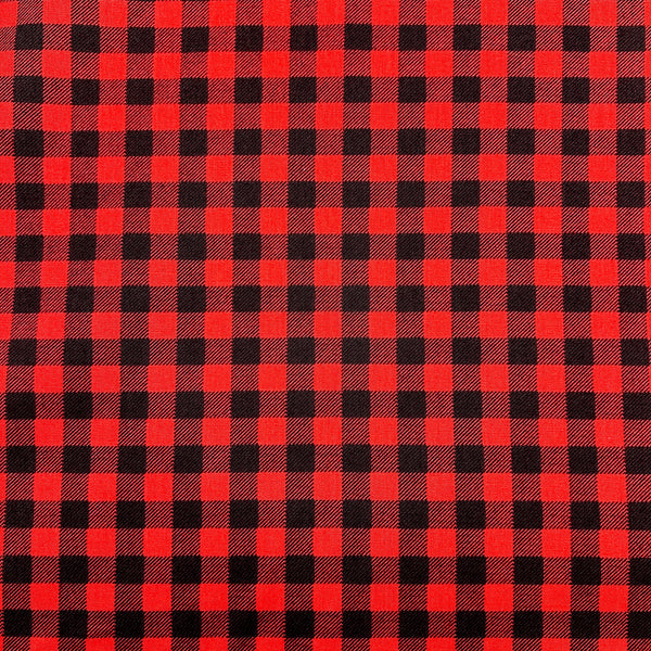 Red and Black | Buffalo Check | Wilmington Prints