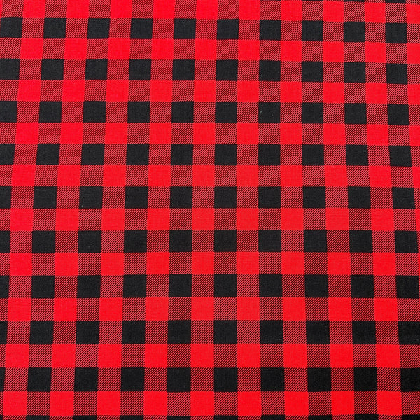 Red Plaid | Buffalo Check | Timeless Treasures