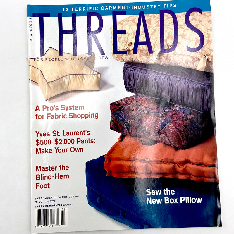 Threads Issues 1-99 | Magazine Back Issues | Choose Your Favorite