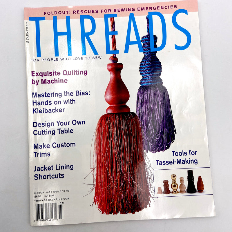 Threads Issues 1-99 | Magazine Back Issues | Choose Your Favorite