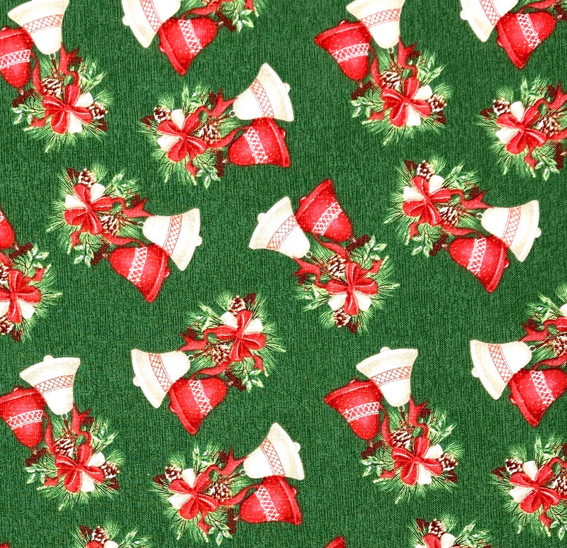 Christmas Bells | December Magic | Quilting Cotton