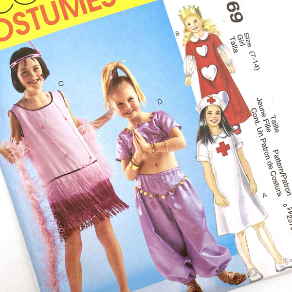 McCall's Costumes 4169 | Kids' Dress-Up Costumes | Size 3-6 or 7-14 Choose Your Size