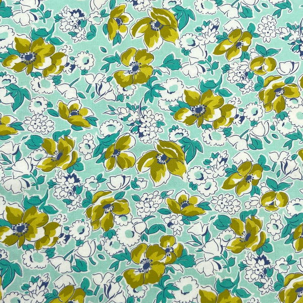 Nosegay Mint | Flour Garden | Quilting Cotton