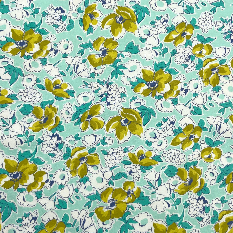 Nosegay Mint | Flour Garden | Quilting Cotton