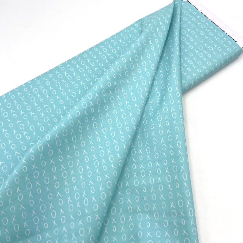 XOXO Blue | XOXO | Quilting Cotton