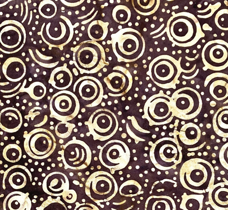 Chocolate Swirls | Banyan Batiks Classics | Quilting Cotton