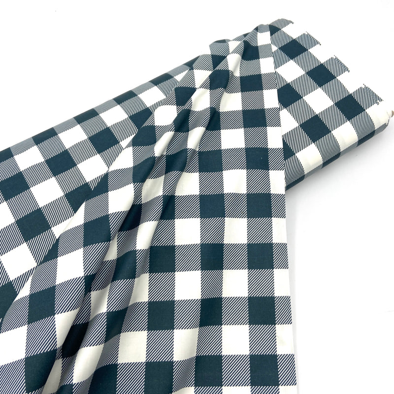 Dark Green | Buffalo Check | Quilting Cotton