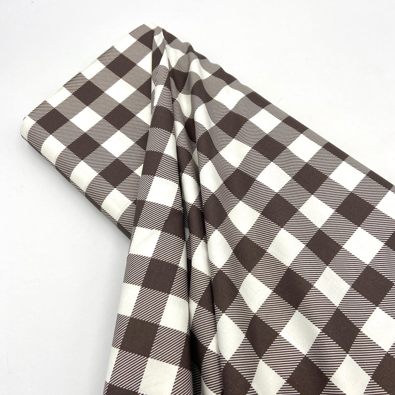 Brown | Buffalo Check | Quilting Cotton