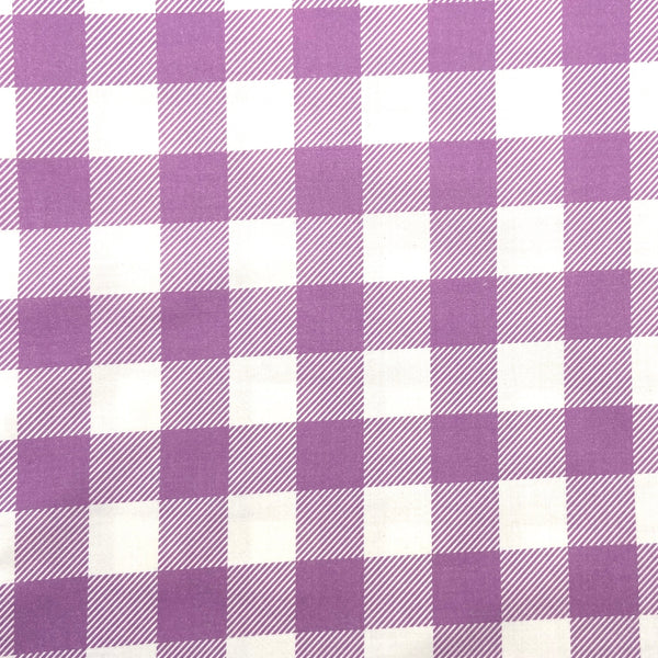 Lavender | Buffalo Check | Quilting Cotton