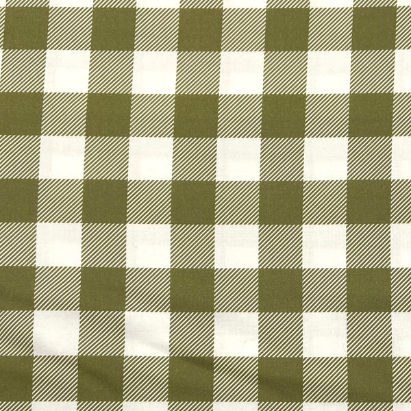 Moss | Buffalo Check | Quilting Cotton