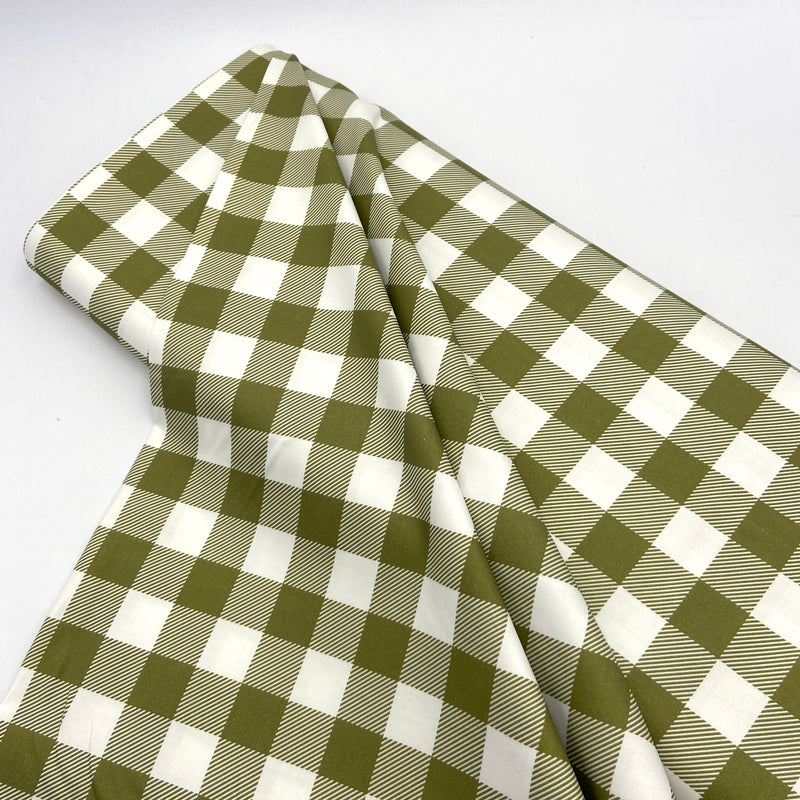 Moss | Buffalo Check | Quilting Cotton