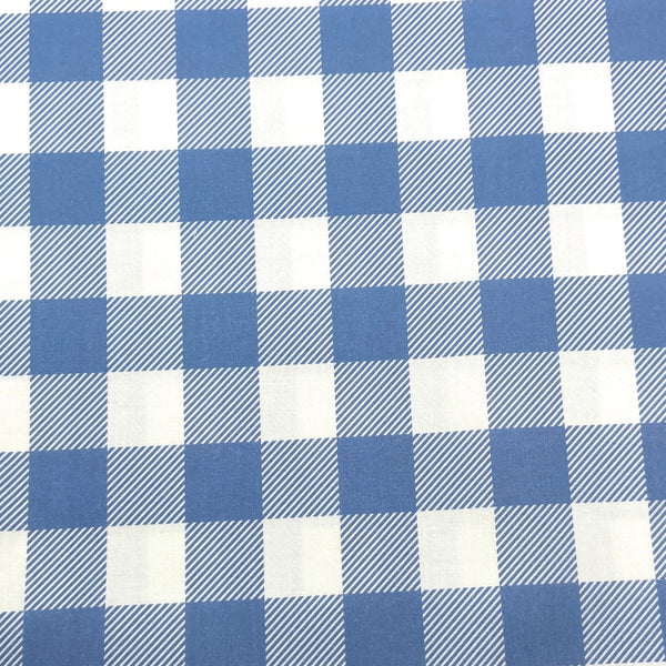 Sky Blue | Buffalo Check | Quilting Cotton