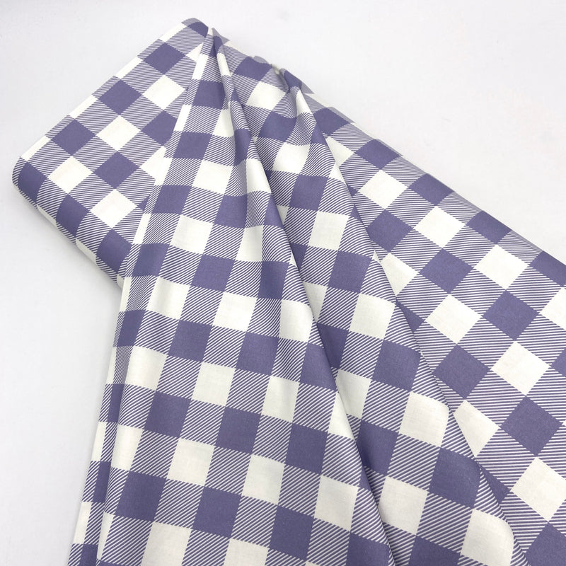 Periwinkle | Buffalo Check | Quilting Cotton