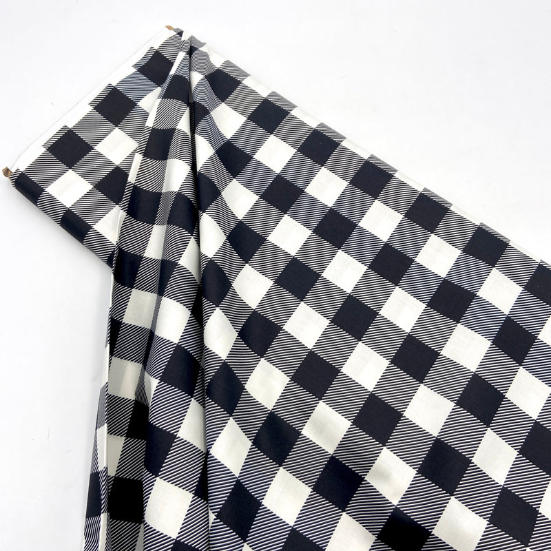 Black | Buffalo Check | Quilting Cotton