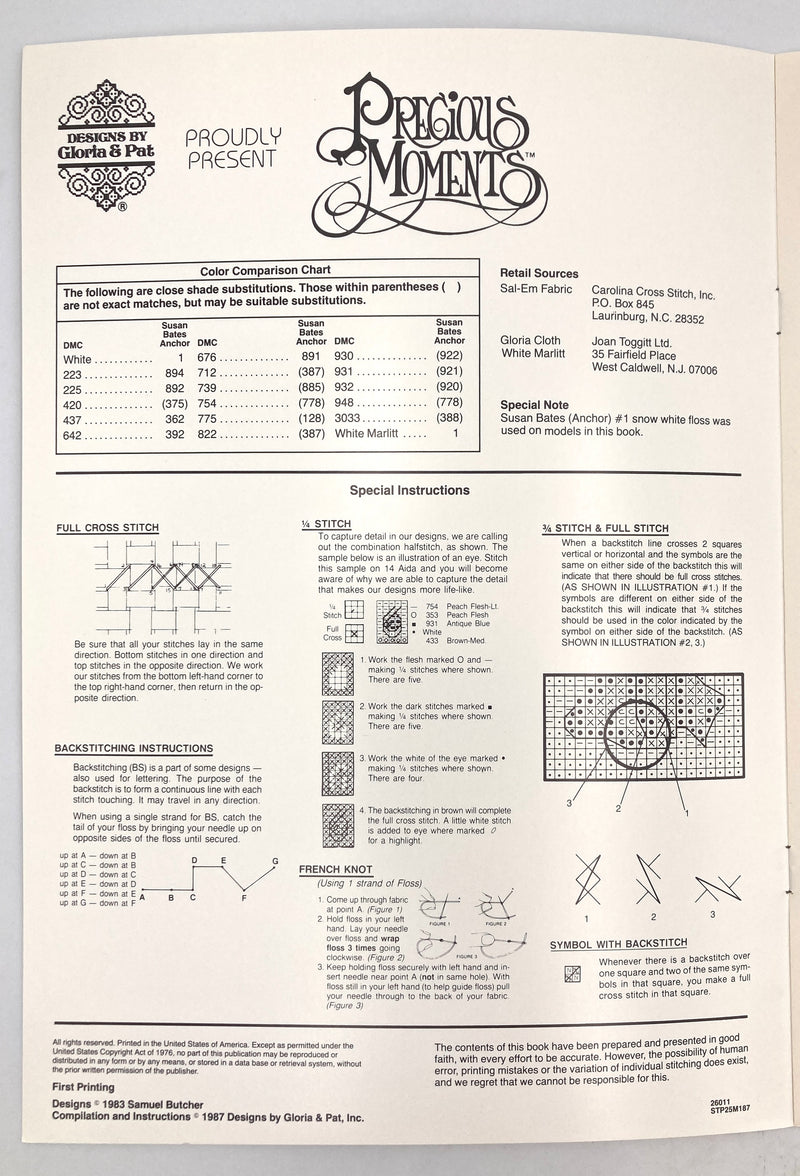 Precious Moments Winter's Song | Book | Pattern