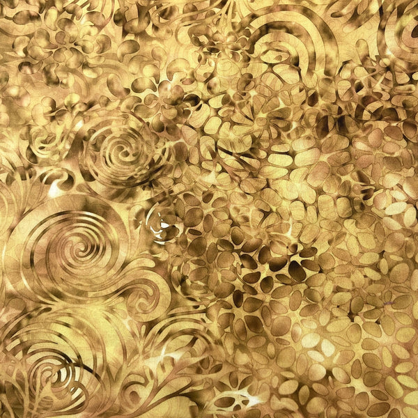 Mocha Swirl | Effervescence | Quilting Cotton