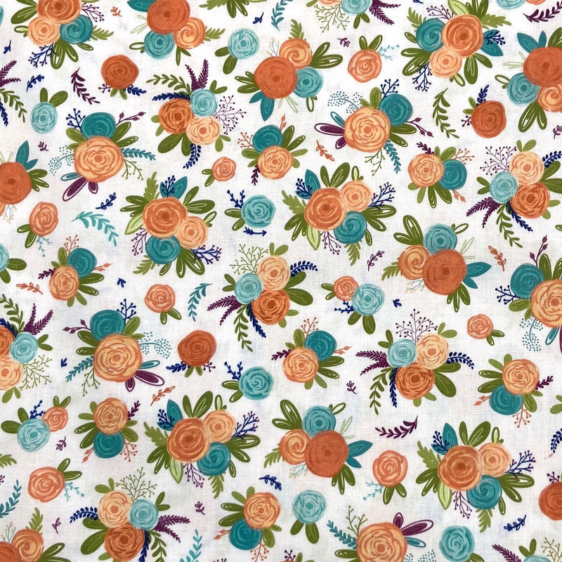 Scattered Bouquet | Scenic Route | Quilting Cotton