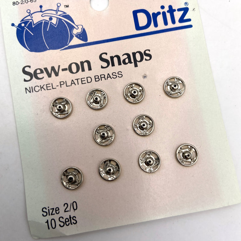 Metal Sew-on Snaps | Choose Your Favorite