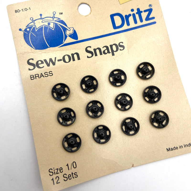 Metal Sew-on Snaps | Choose Your Favorite