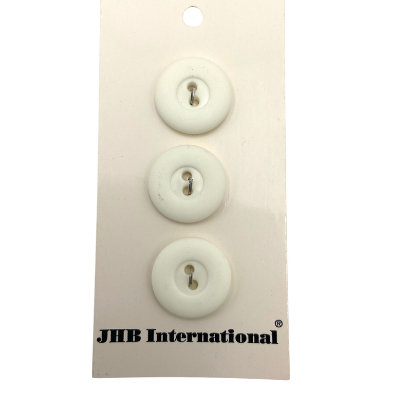 1" or 3/4" Robert | JHB International Plastic Buttons | Choose Your Favorite