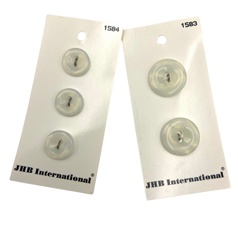 3/4" or 5/8" Jennifer | JHB International Plastic Buttons | Choose Your Size