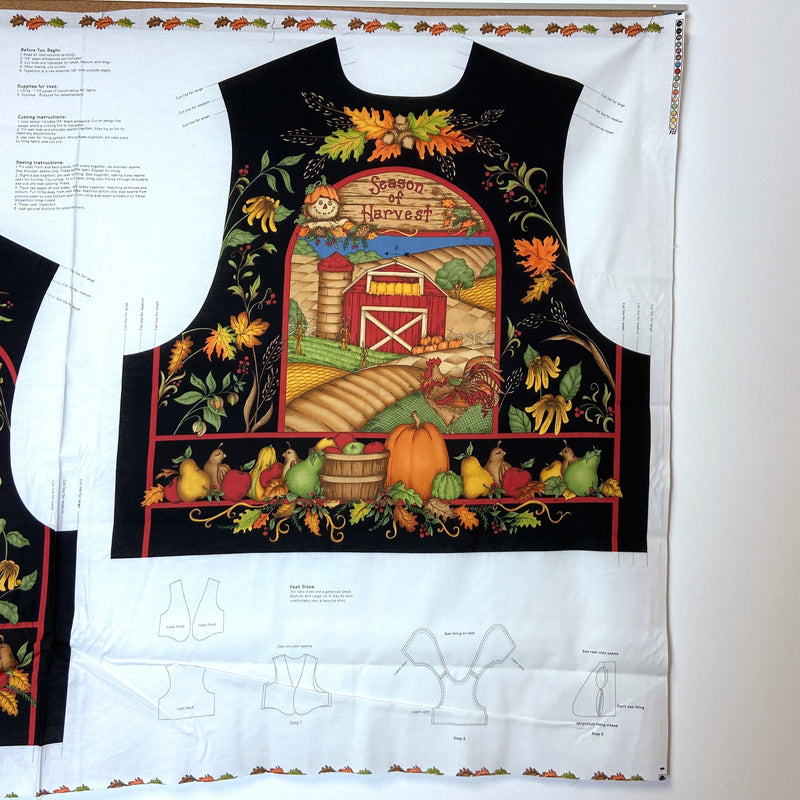 Season of Harvest Vest | Project Panel