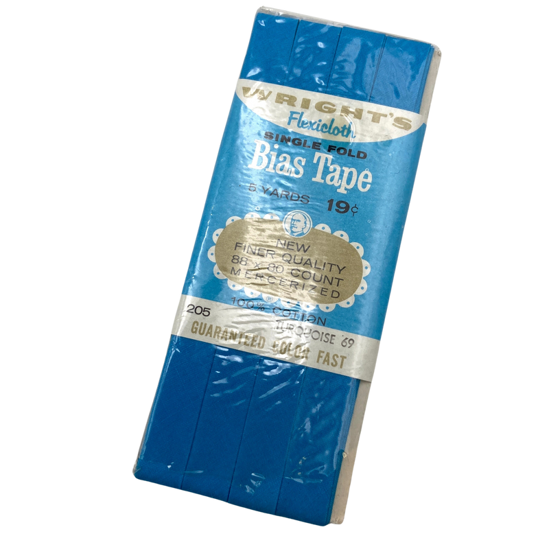 1/2" Single Fold Bias Tape | Choose Your Color