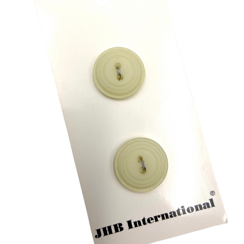 3/4" Donna | JHB International Plastic Buttons | Set of 2