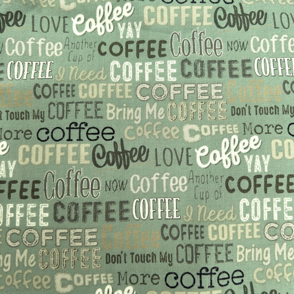 Light Forest | Yay! Coffee! | Quilting Cotton