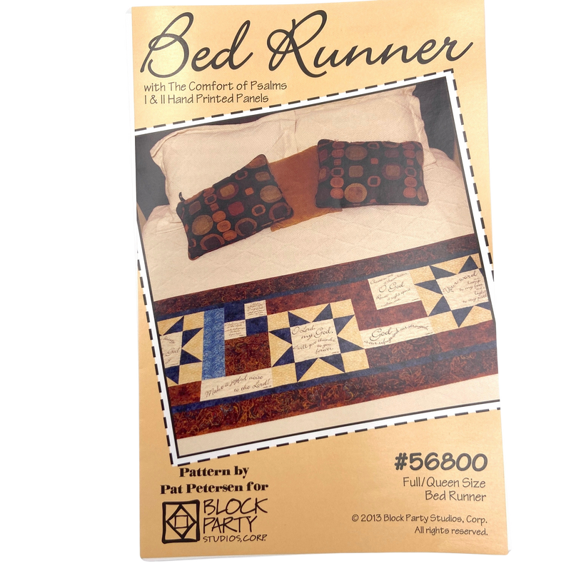 Bed Runner | Block Party Studios | Quilt Pattern