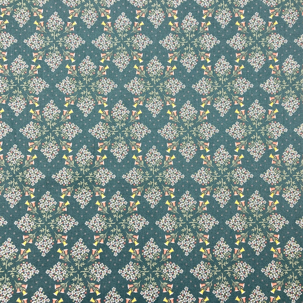 Teal Garden | Songbird Serenade | Quilting Cotton