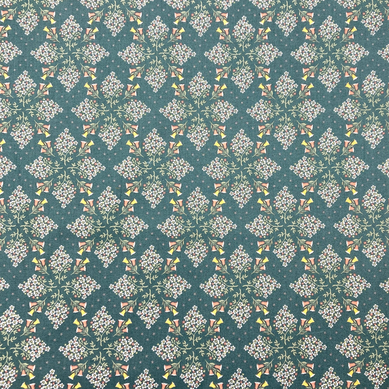 Teal Garden | Songbird Serenade | Quilting Cotton