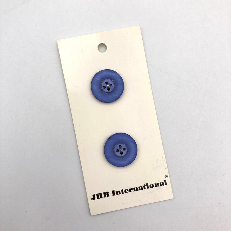 3/4" or 7/8" Bluebell | Plastic Buttons | Choose Your Size