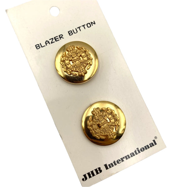 7/8" Tweed Blazer | JHB International Plastic Buttons | Set of 2