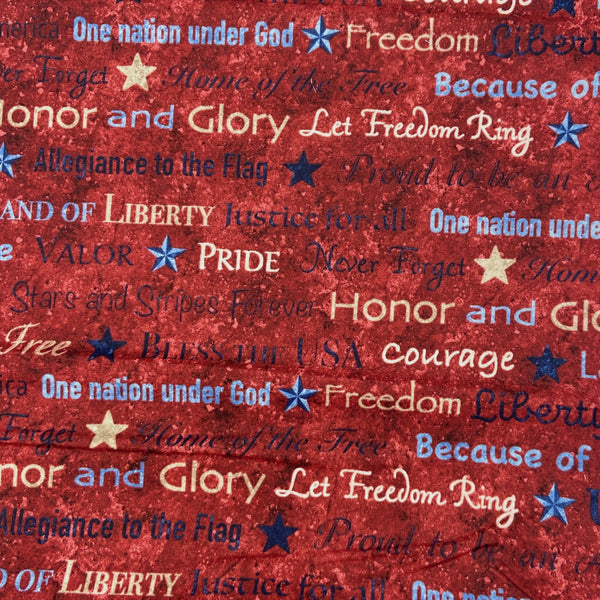 Sweet Land of Liberty | Stars and Stripes | Quilting Cotton