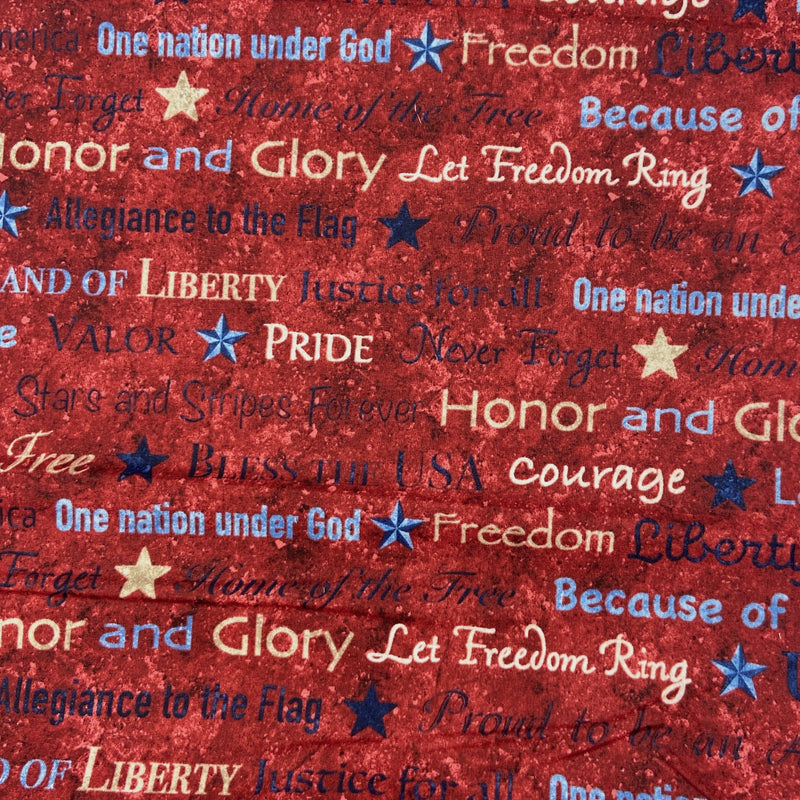 Sweet Land of Liberty | Stars and Stripes | Quilting Cotton